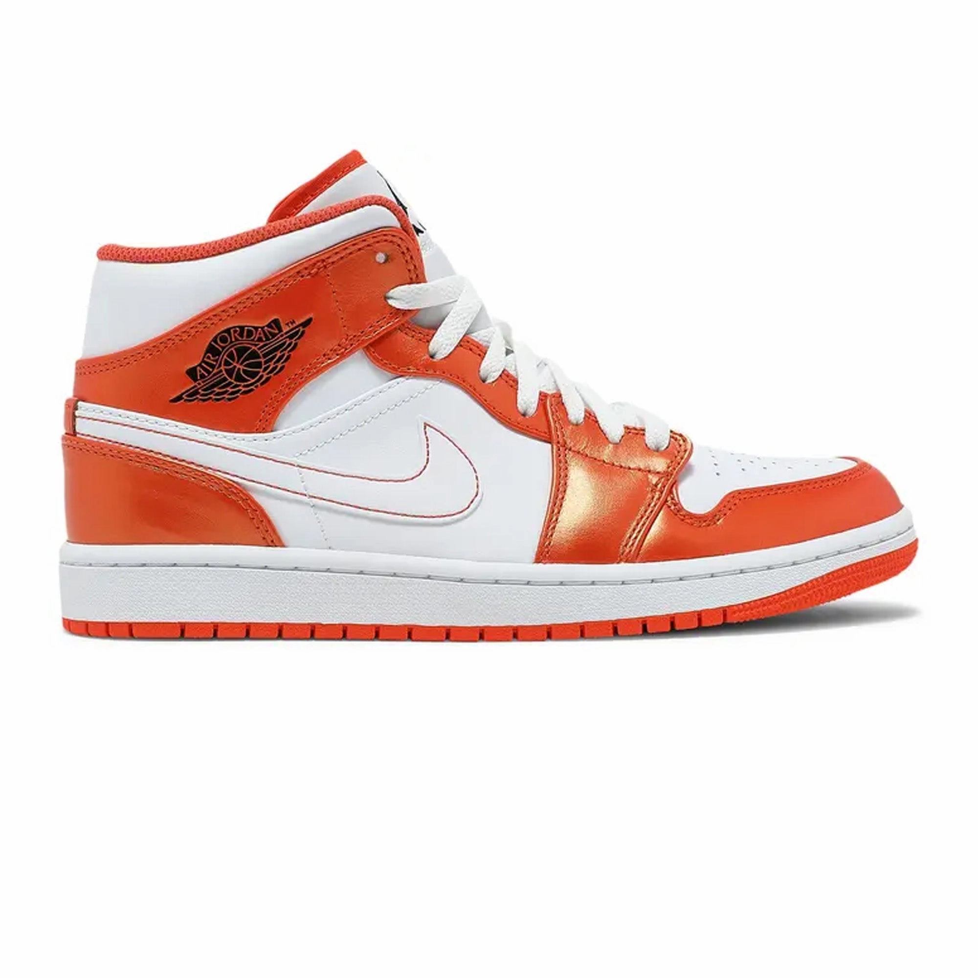 Air Jordan 1 Mid 'Metallic Orange' Sneakers hot sale online