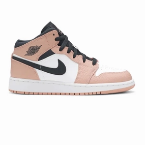 Air Jordan 1 Mid 'Pink Quartz' GS Sneakers hot sale online