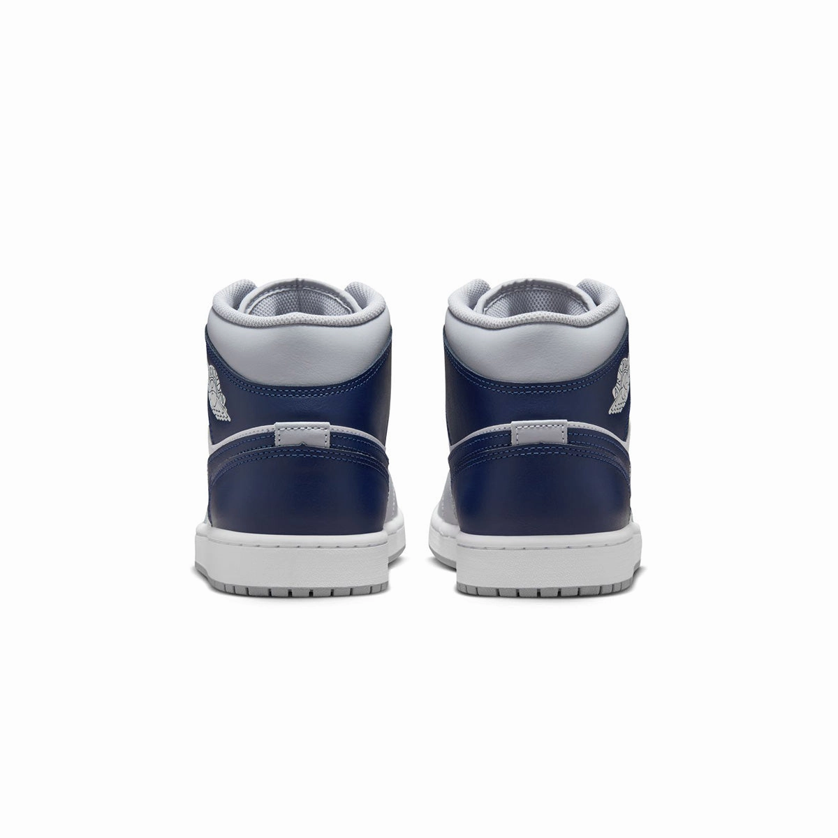 Air Jordan 1 Mid 'Wolf Grey Midnight Navy'