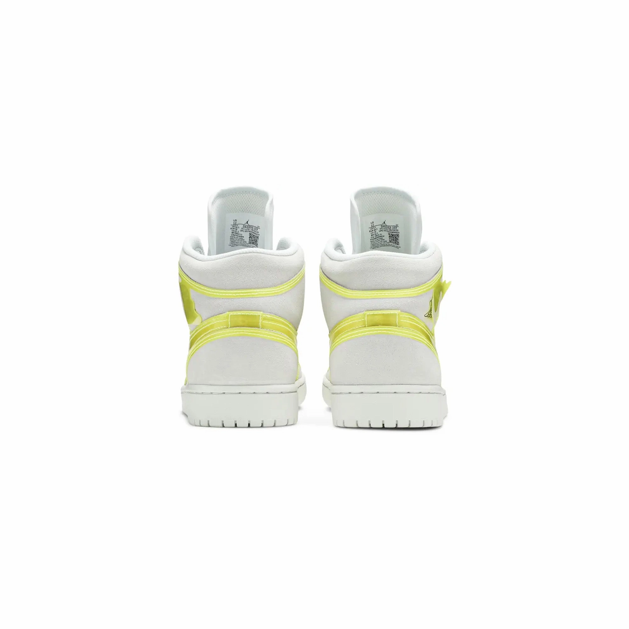 Air Jordan 1 Mid LX 'Off White Opti Yellow' W