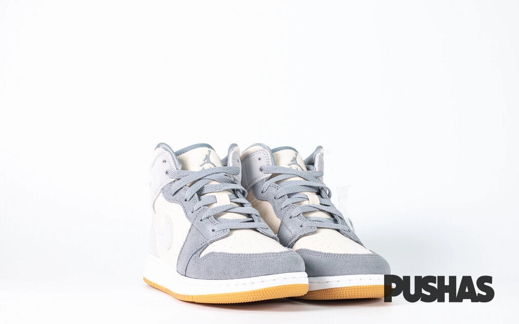 Air Jordan 1 Mid SE 'Coconut Milk Particle Grey' (2021) Athletic Sneakers discount