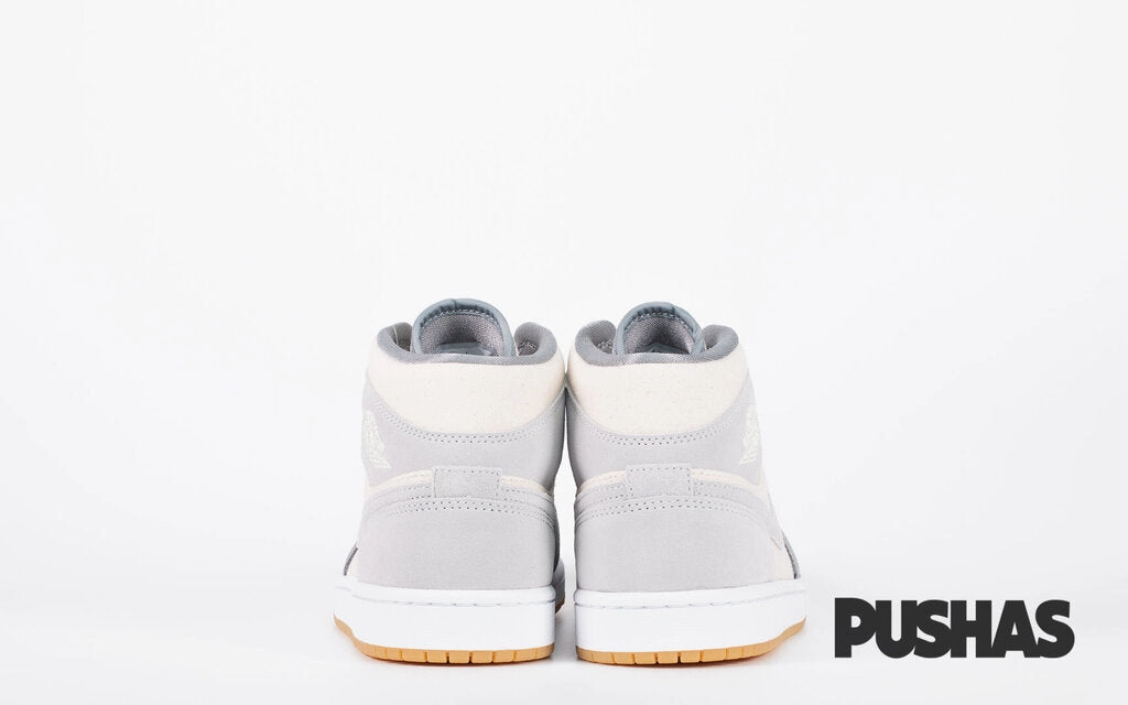 Air Jordan 1 Mid SE 'Coconut Milk Particle Grey' (2021)