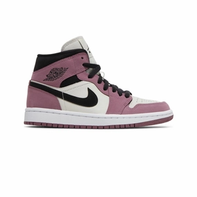 Air Jordan 1 Mid SE 'Light Mulberry' Women's (2022) Cheap Sneakers under $50