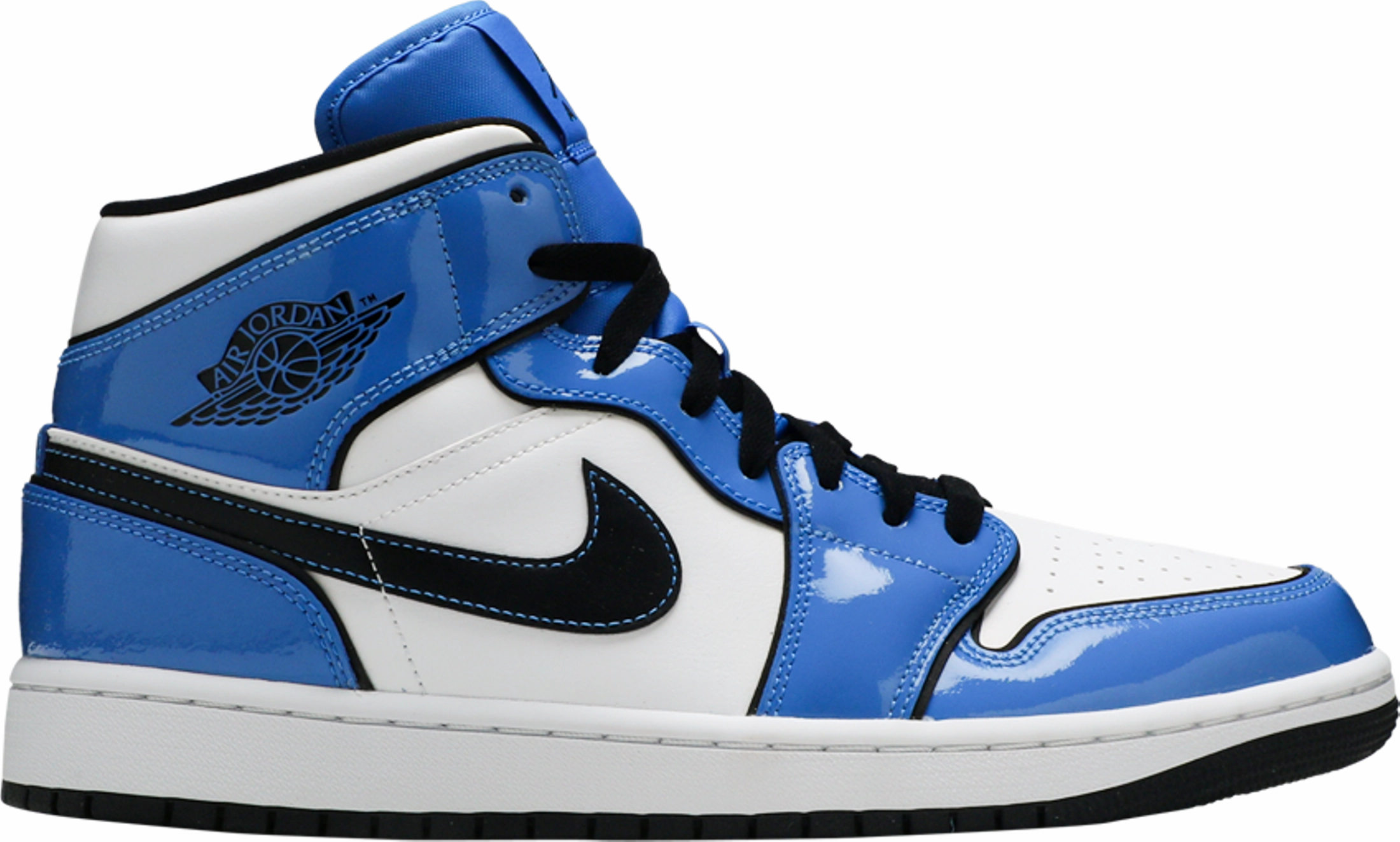 Air Jordan 1 Mid SE 'Signal Blue' - DD6834 402 Sneakers Deals of the Day