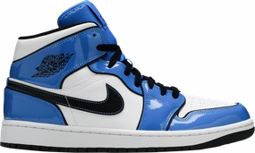 Air Jordan 1 Mid SE 'Signal Blue' - DD6834 402 Sneakers Deals of the Day