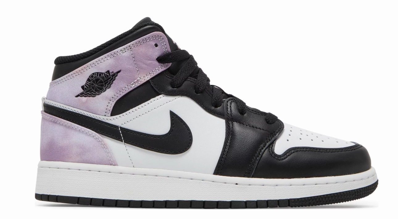 Air Jordan 1 Mid SE GS 'Tie-Dye' - DM6216 001 Sneakers outlet markdown