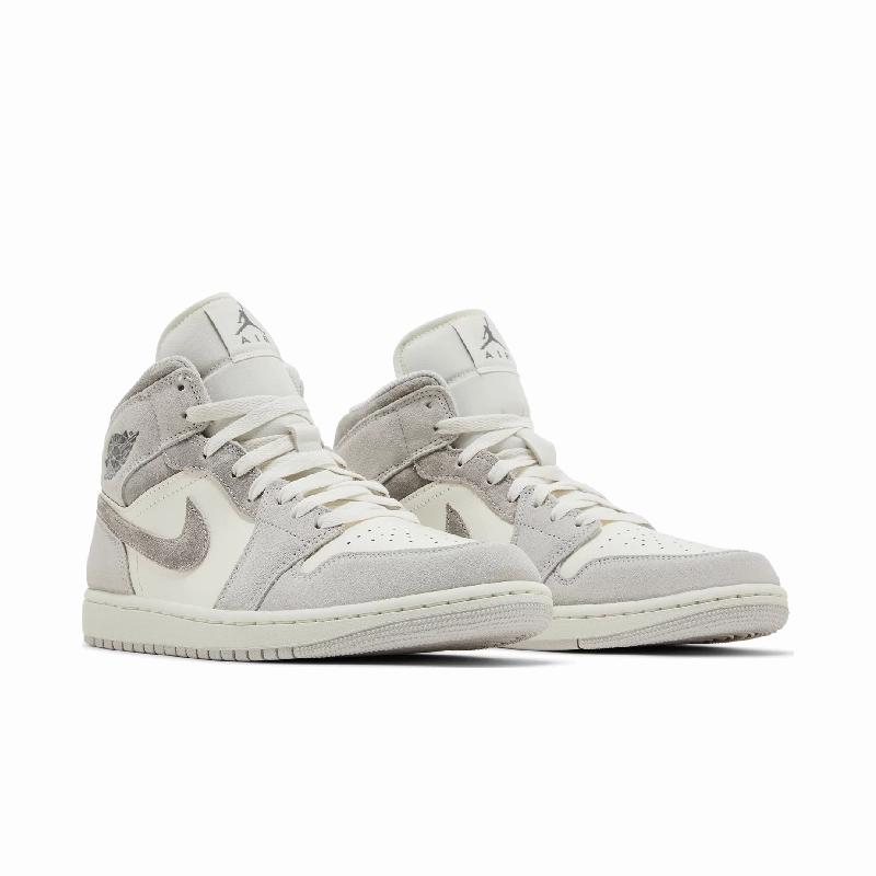 Air Jordan 1 Mid SE Neutral Grey Sail