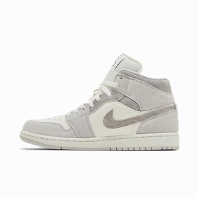 Air Jordan 1 Mid SE Neutral Grey Sail Sneakers on sale today
