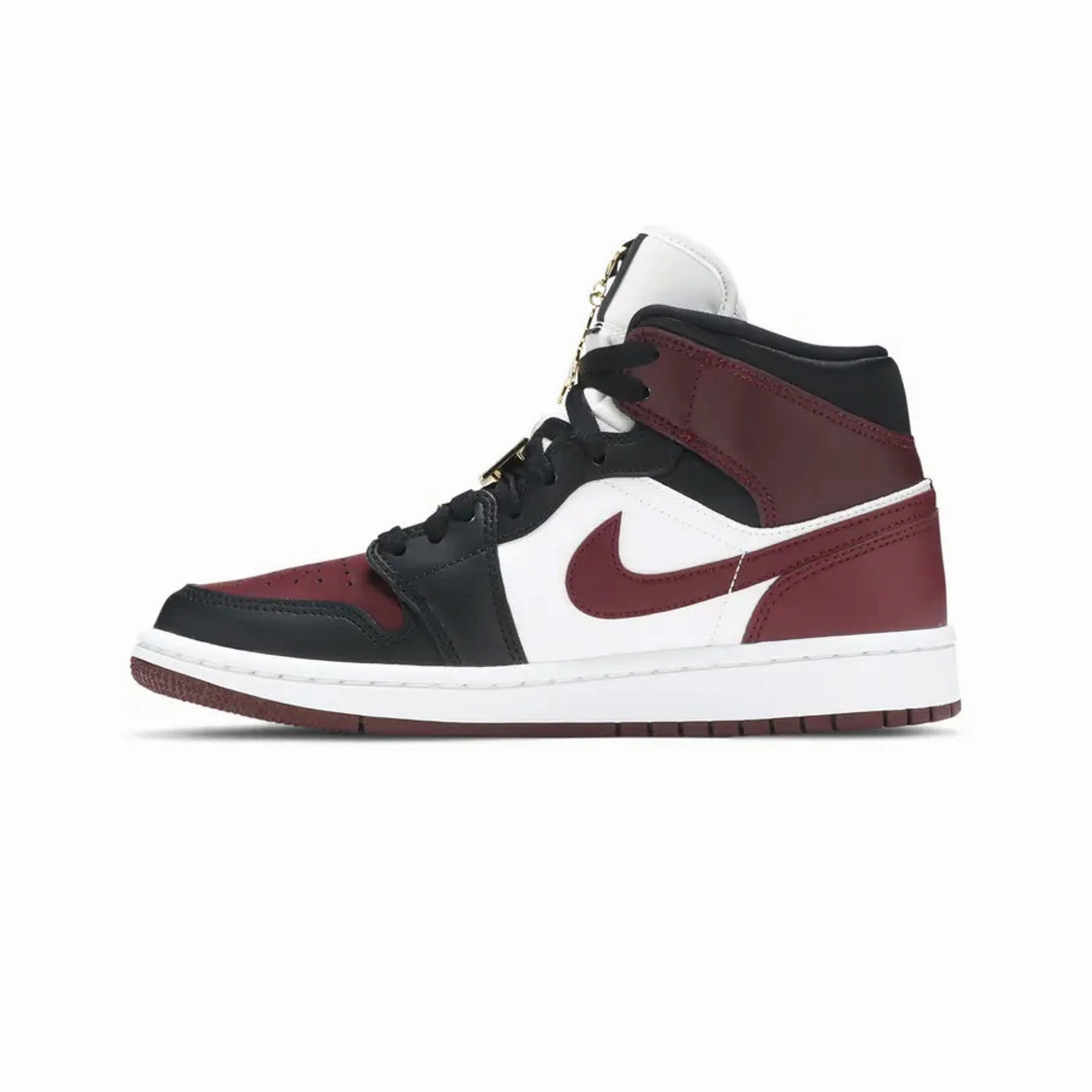 Air Jordan 1 Mid W SE 'Black Dark Beetroot'