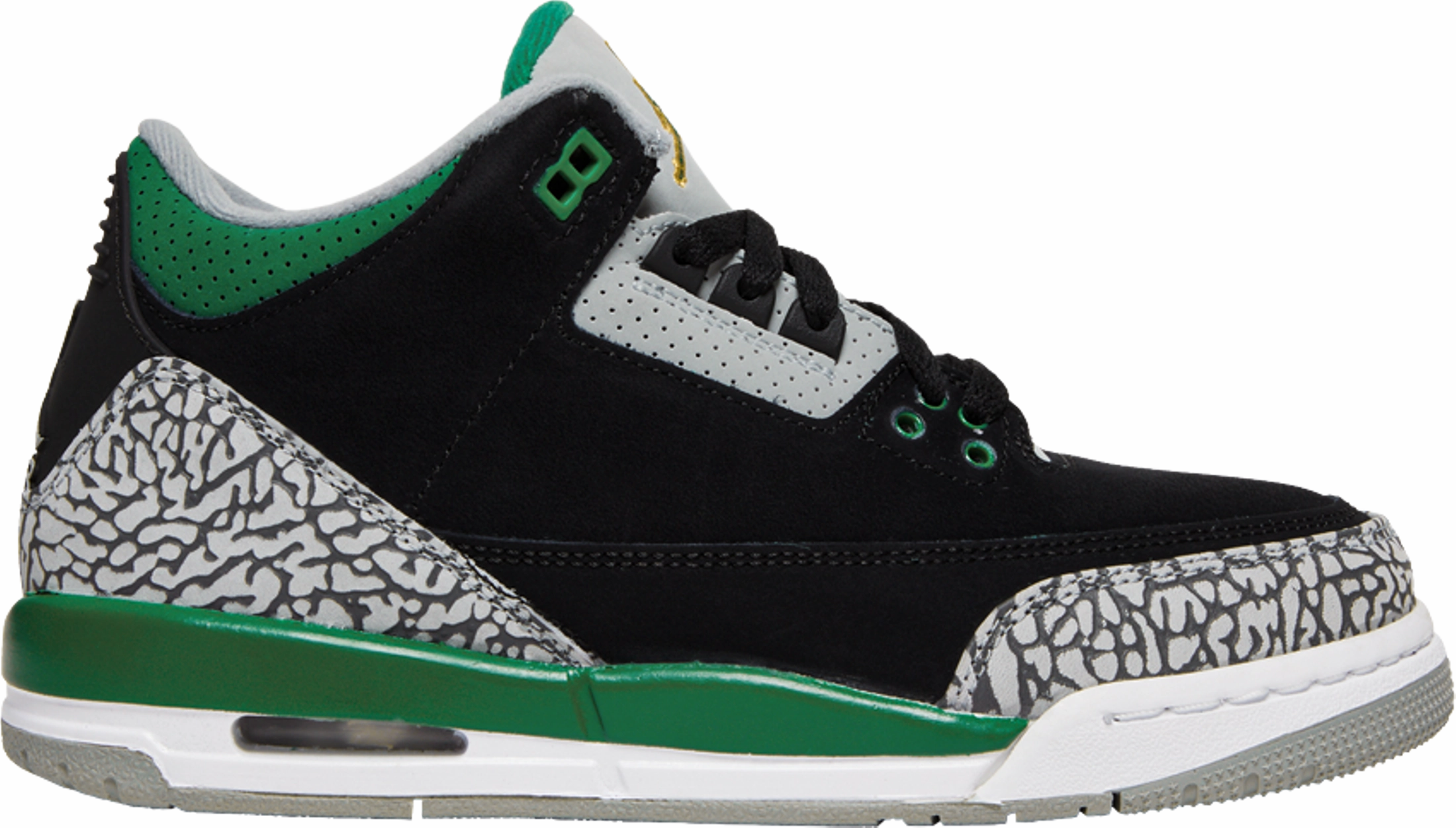 Air Jordan 3 Retro GS 'Pine Green' - 398614 030 Sneakers outlet markdown