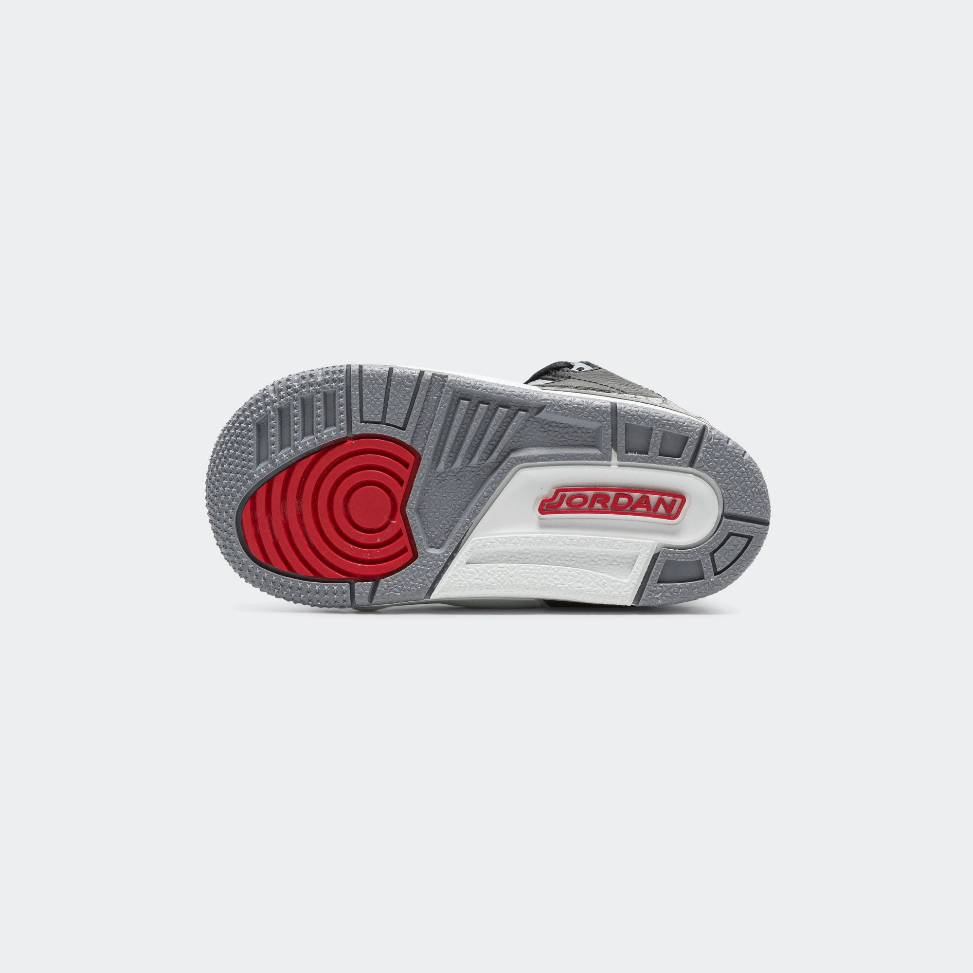 Air Jordan 3 Retro (TD) - Black/Fire Red-Cement Grey-Summit White