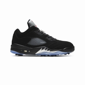 Air Jordan 5 Retro Low Golf 'Black Metallic' (2020) Designer Sneakers markdown