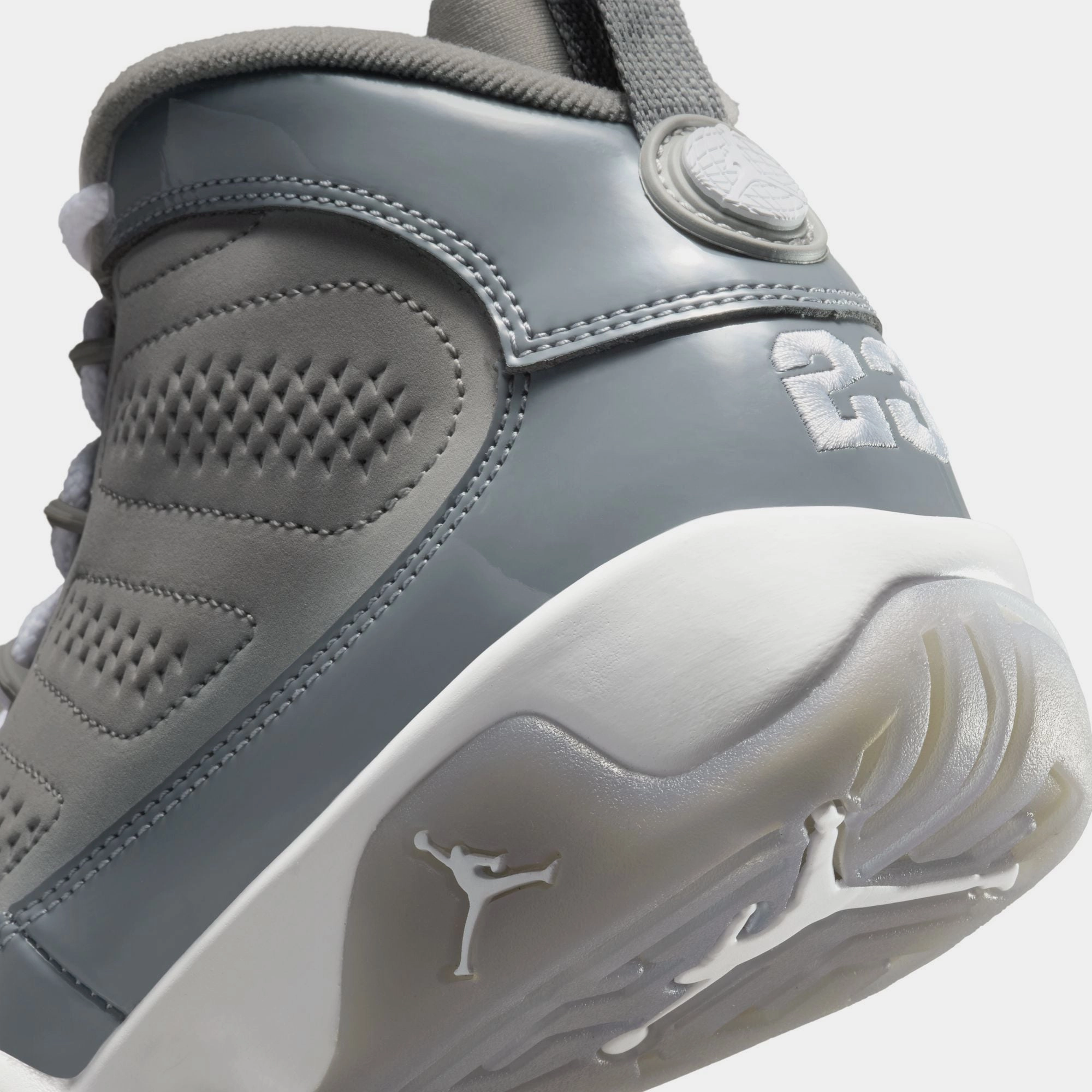 Air Jordan 9 Retro 'Cool Grey' (GS) - Medium Grey/Cool Grey
