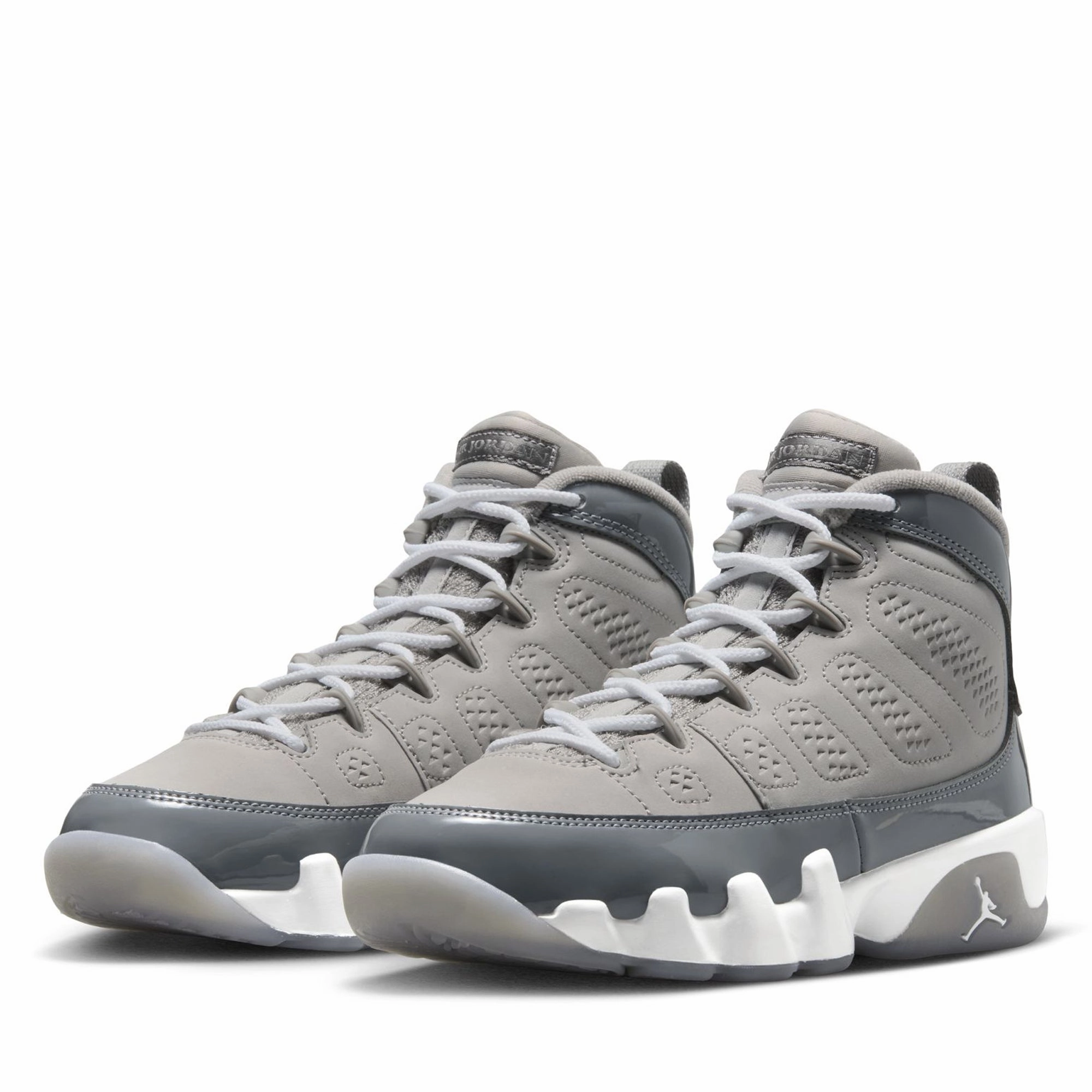 Air Jordan 9 Retro 'Cool Grey' (GS) - Medium Grey/Cool Grey