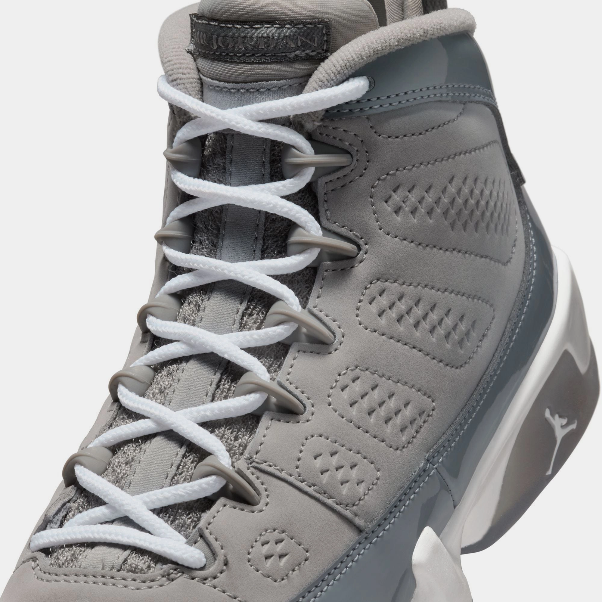 Air Jordan 9 Retro 'Cool Grey' (GS) - Medium Grey/Cool Grey
