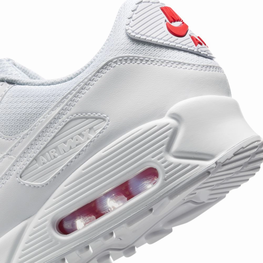 Air Max 90 'White Light Crimson'