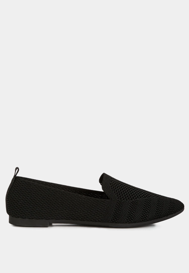 akili knit textile solid flats Womens Flats special deals