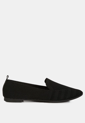 akili knit textile solid flats Womens Flats special deals
