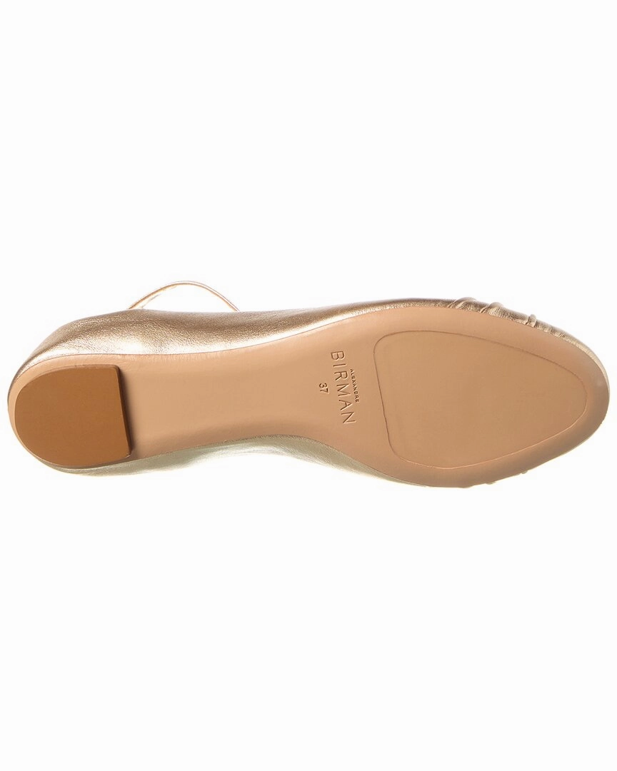Alexandre Birman Clarita Leather Ballet Flat