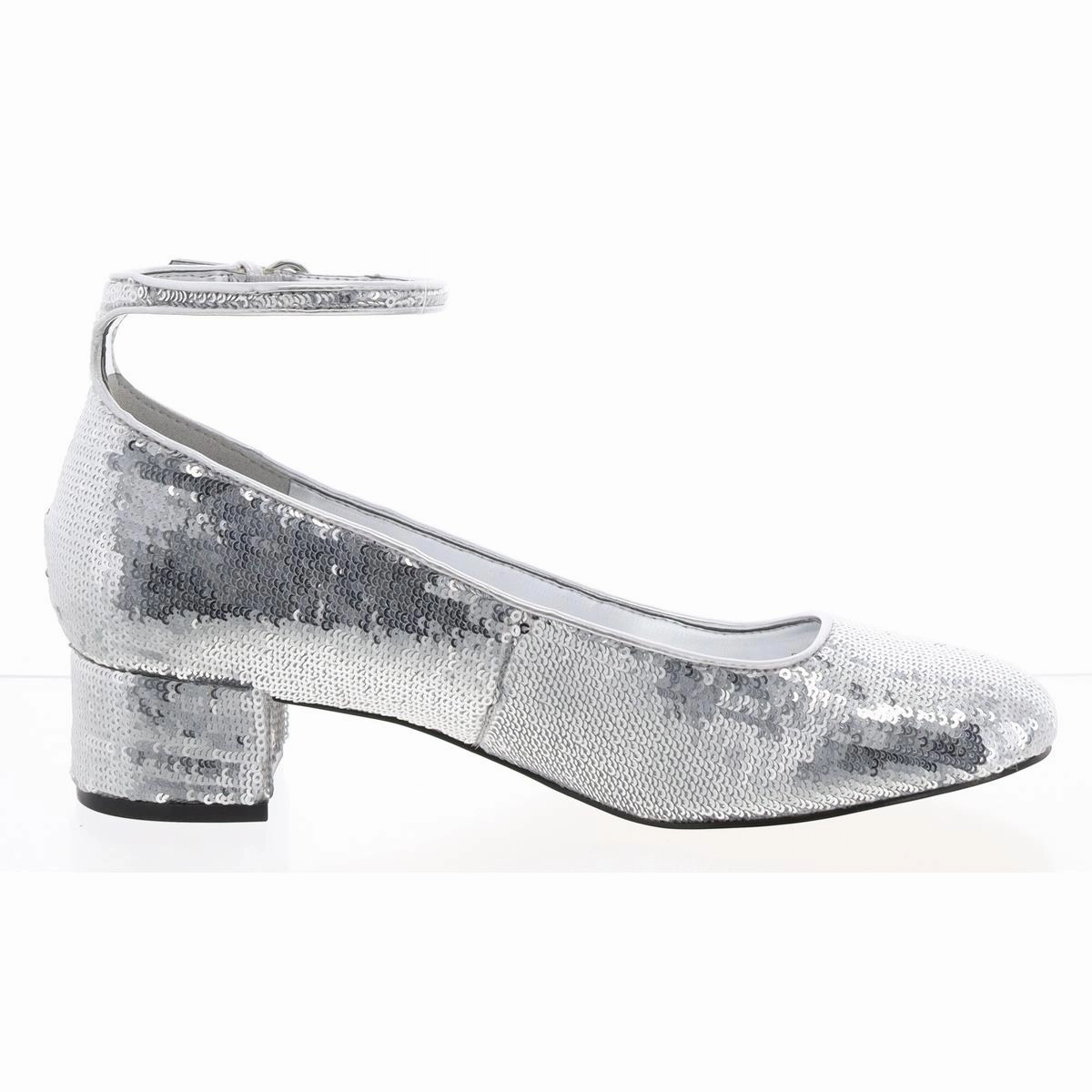 Amaize Womens Ankle Strap Slip On Mary Janes