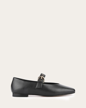 ANNABELLE CASUAL FLATS BLACK LEATHER Affordable Womens Flats online