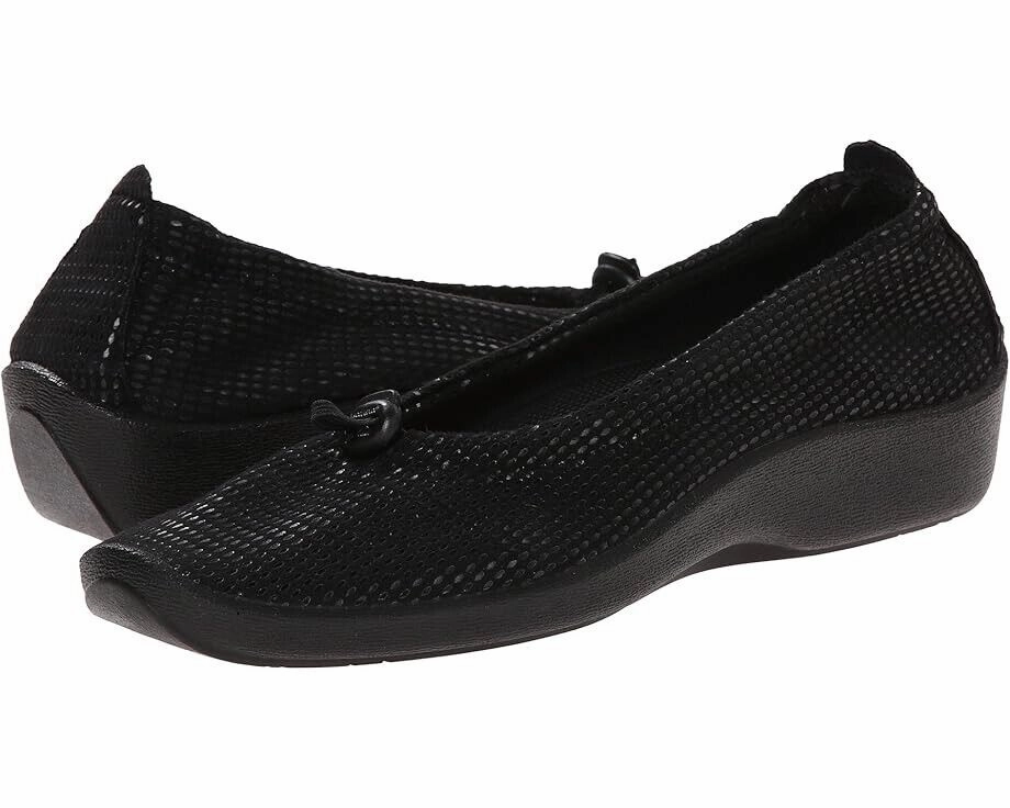 Arcopedico L14 Ballet Flat Women's EU 42 (W 10.5-11) Black Slip On Shoes FZP268 (Black,(W 10.5-11)) Comfy Women Flats under $50