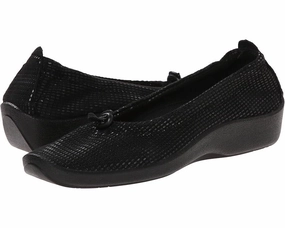 Arcopedico L14 Ballet Flat Women's EU 42 (W 10.5-11) Black Slip On Shoes FZP268 (Black,(W 10.5-11)) Comfy Women Flats under $50