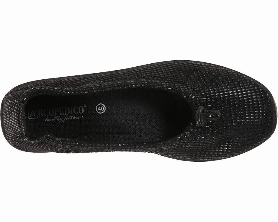 Arcopedico L14 Ballet Flat Women's EU 42 (W 10.5-11) Black Slip On Shoes FZP268 (Black,(W 10.5-11))