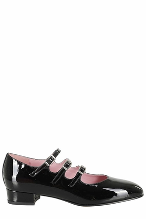 Ariana Black Patent Leather Ballerina Chic Flats for Women deals