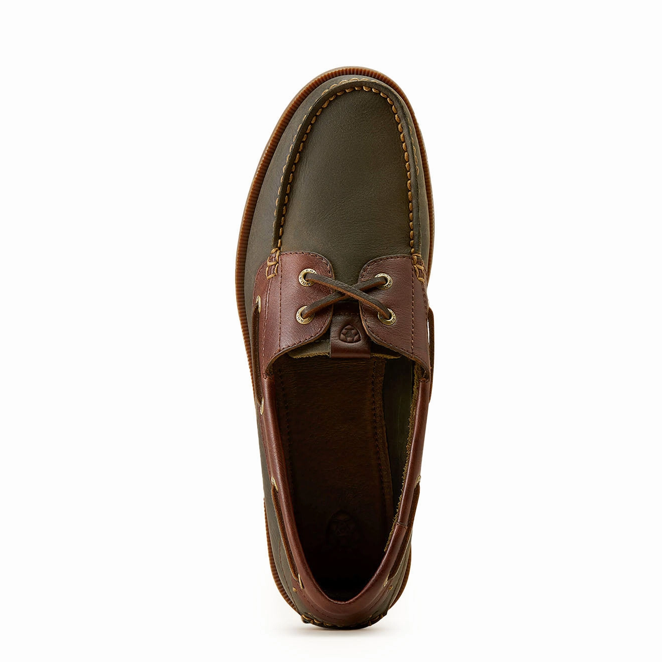 Ariat Antigua Boat Shoe Olive Night