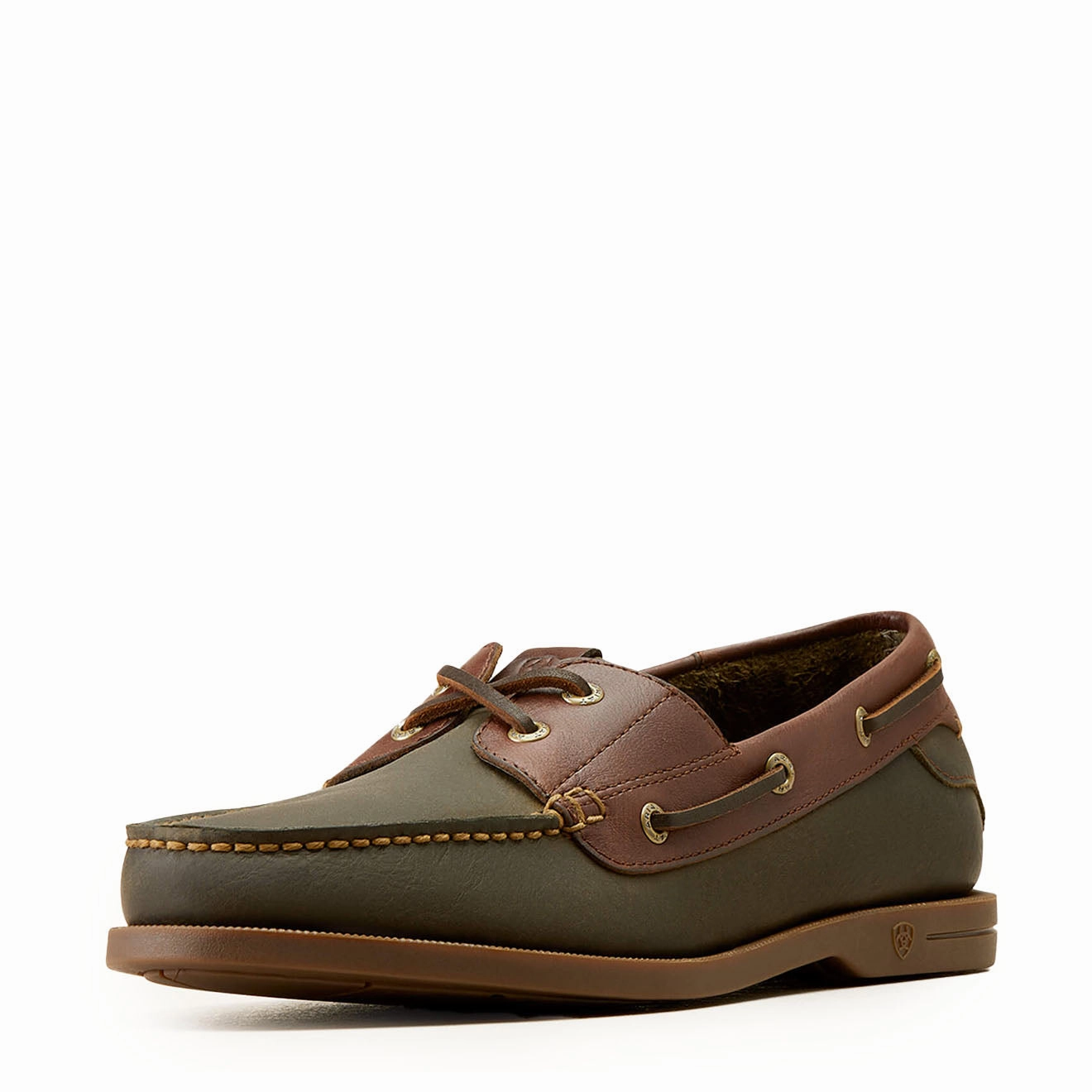 Ariat Antigua Boat Shoe Olive Night