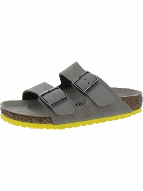 Arizona Girls Big Kid Leather Slide Sandals Discount Girls Shoes with deals