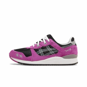 ASICS Gel-Lyte III OG Awake NY Black Pink Fashion Sneakers for cheap