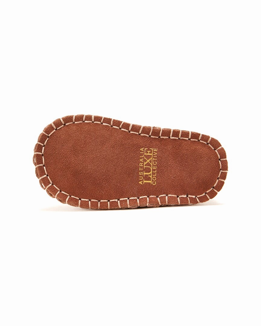 Australia Luxe Collective Baby Moc Suede Bootie
