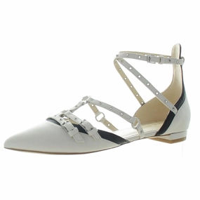 Aweso Womens Adjustable Leather Ankle Strap Womens Fashion Flats cheap