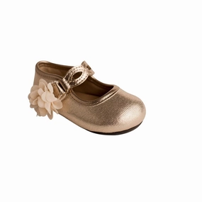 Baby Girl's Holiday Shoes In Champagne Girls Shoes promo price