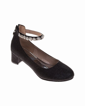 Badgley Mischka Block Heel Dress Shoe Cheap Girls Footwear online