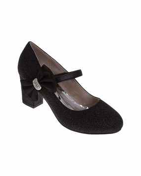 Badgley Mischka Block Heel Dress Shoe Cheap Girls Footwear online