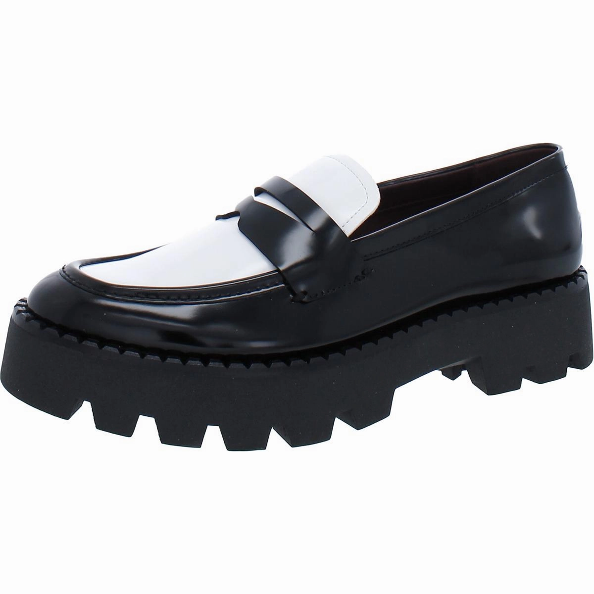 Balin Womens Padded Insole Lug Sole Loafers