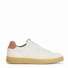 Barbour Reflect Trainer Off White Trendy Trainers for Men