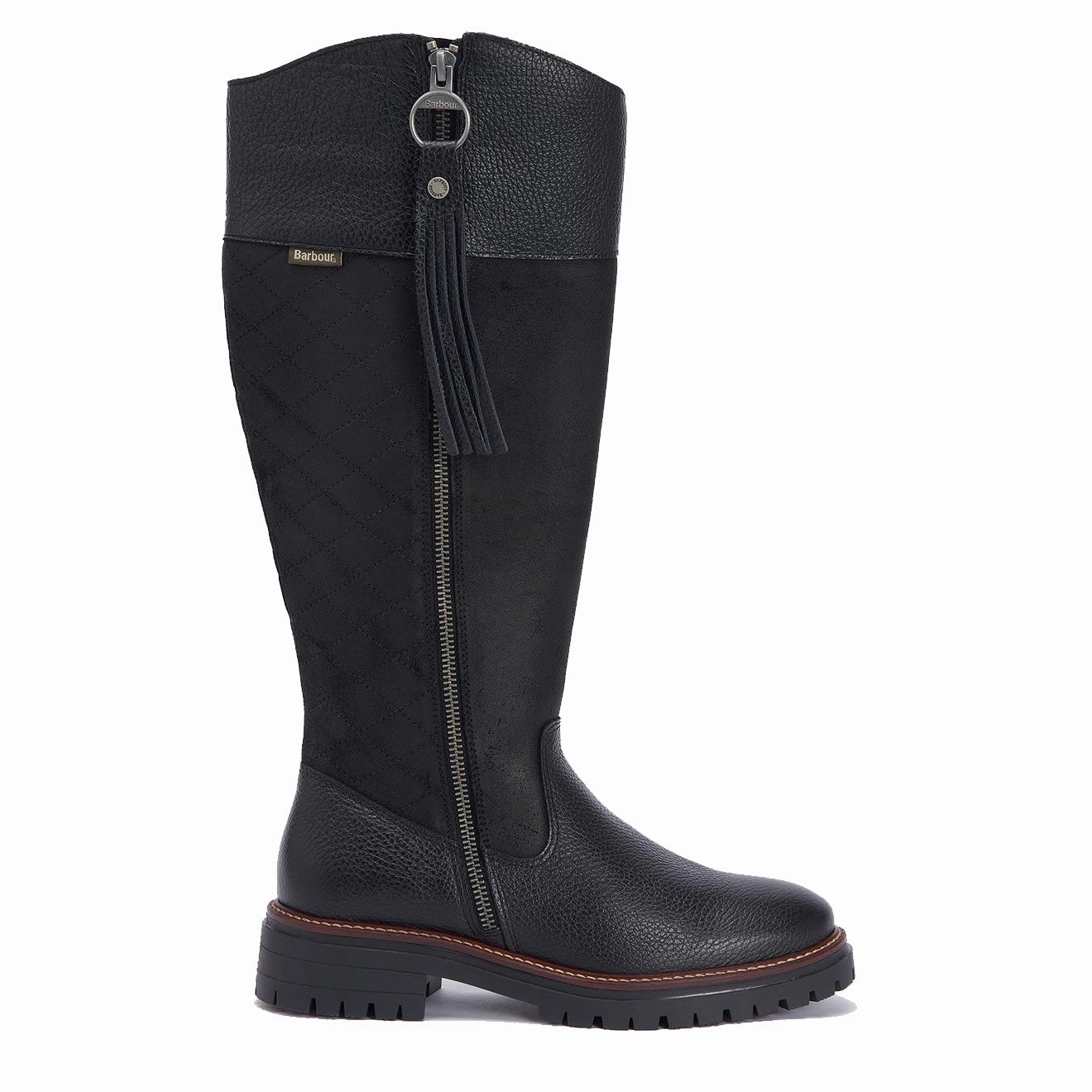 Barbour Womens Ingrid Tall Boot Black Womens Shoes top picks sale
