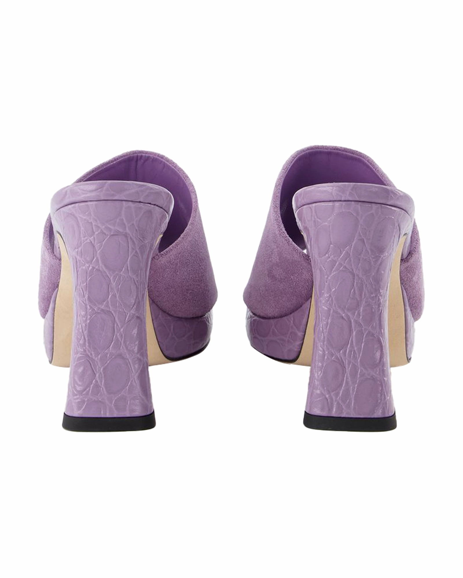 Beliz Mule - By Far - Purple - Leather
