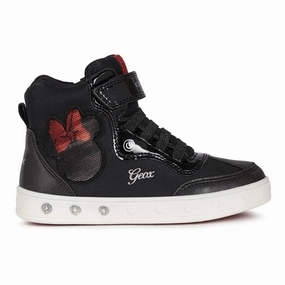 Black & Red Skylin Sneaker Affordable Casual Footwear for Girls