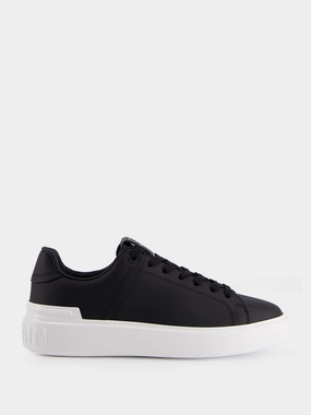 Black B-Court Calfskin Sneakers Womens Sneakers at outlet price