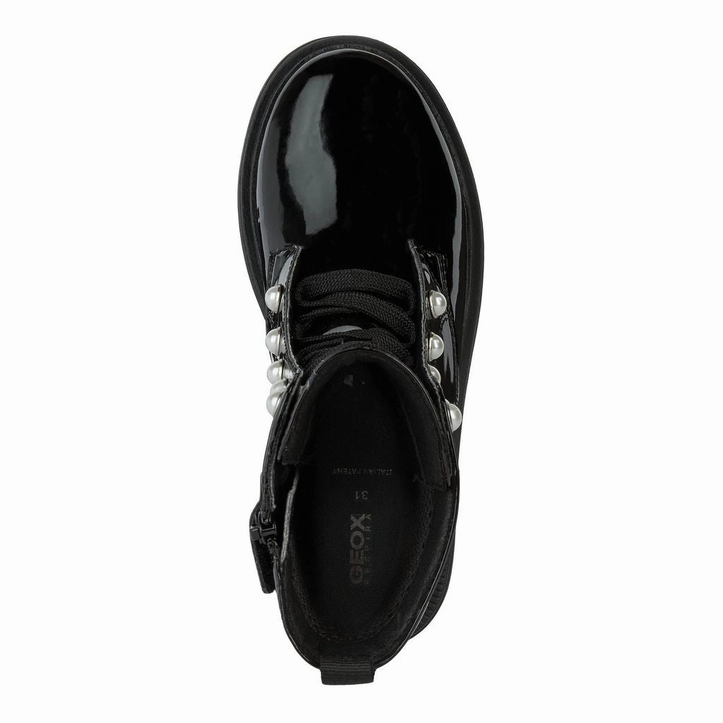 Black Eclair Pearl Boots