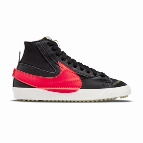 Blazer Mid '77 Jumbo 'Black Bright Crimson' Mens Shoes clearance