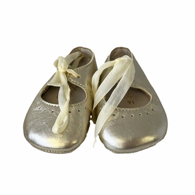 Bonpoint Girls Gold Shoes Boys Casual Shoes clearance