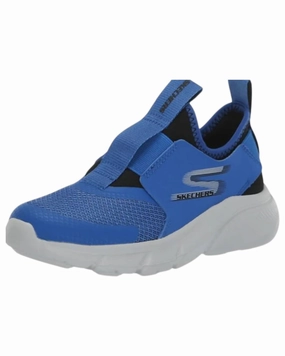 Boy's Skech Faster Reczo Sneakers In Royal Black Discount Boys Footwear online