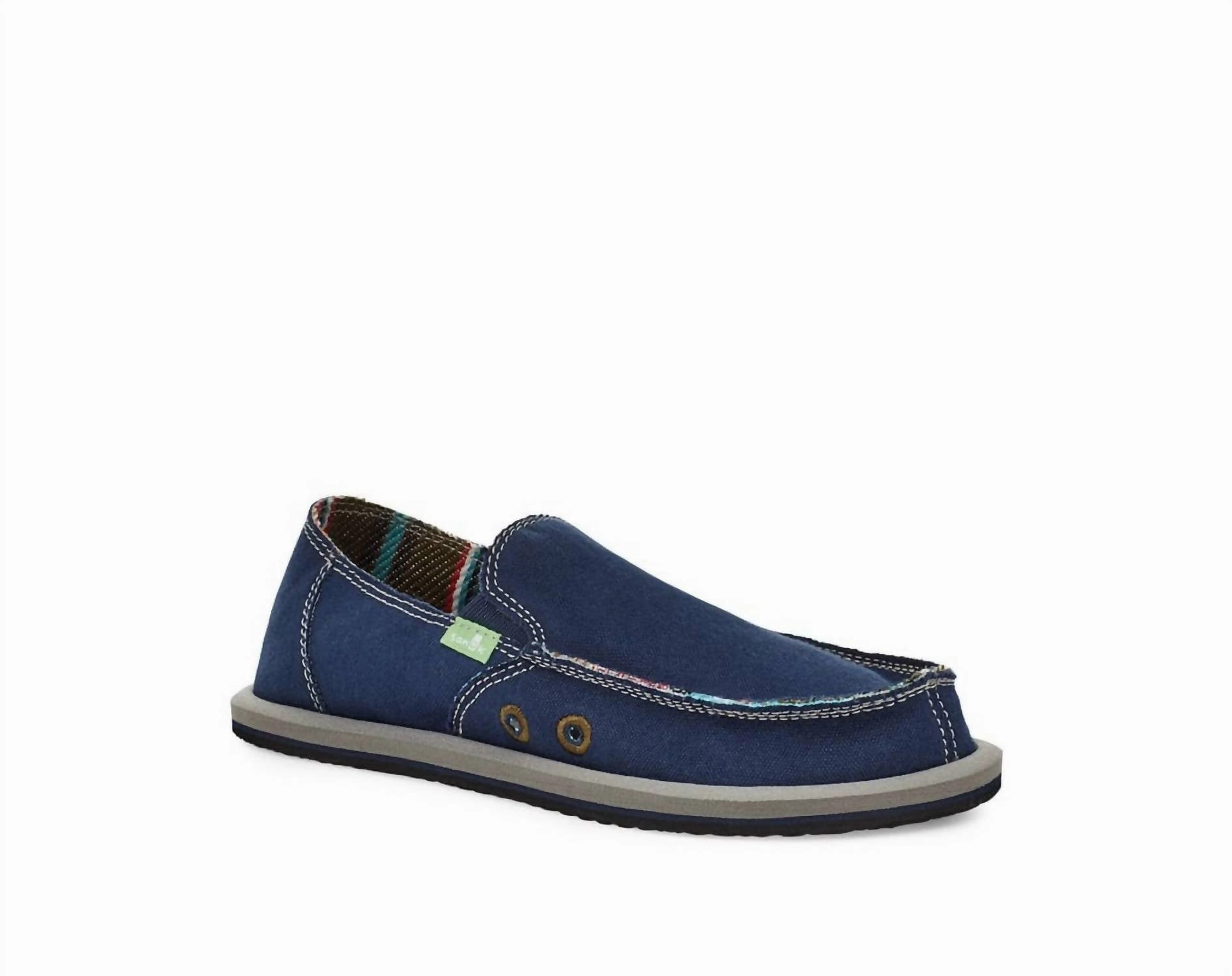 Boy's Vagabond Slip On In Navy