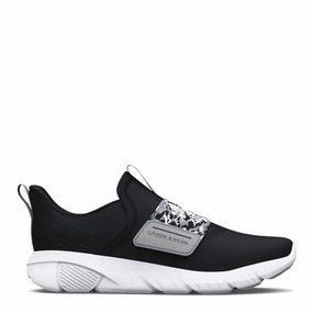 Boys' Pre-School Flash Print Sneakers In Black/mod Gray/white Boys Shoes cheap deals